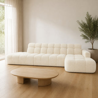 PORTO L ELEGANT narożnik L tapicerowany 370 cm — zdjęcie 2