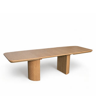 PETROS OAK SQUARE rozkładany stół dębowy 200–300 cm — zdjęcie 1