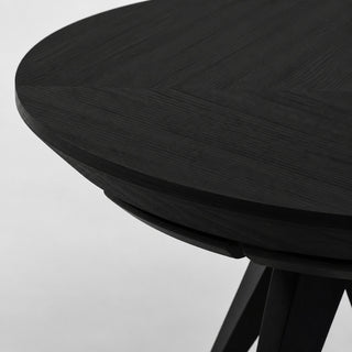 VENI OAK BLACK rozkładany stół do jadalni czarny dąb — zdjęcie 5