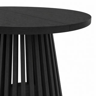 LAMOS OAK BLACK rozkładany stół do jadalni czarny 110–210 cm — zdjęcie 6