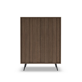 LUMA OAK MINI wysoka komoda 93,5 cm z oświetleniem LED — zdjęcie 6