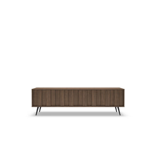 LUMA OAK LONG XL Komoda czterodrzwiowa z oświetleniem LED — zdjęcie 6