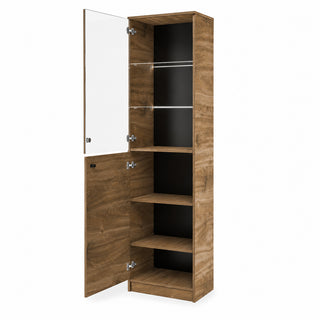 MONA LL wysoka witryna 80 cm Brandy Castello — zdjęcie 3