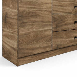 MONA M komoda 120 cm z drzwiami i 4 szufladami — zdjęcie 5