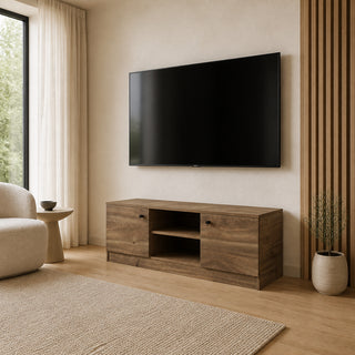 MONA LP szafka RTV z dwojgiem drzwi 120 cm — zdjęcie 2