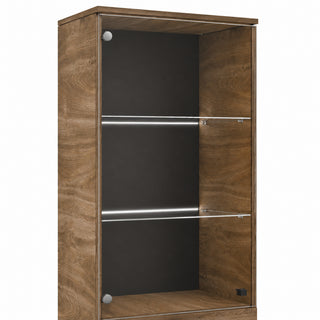MONA LED wysoka witryna 80 cm Brandy Castello — zdjęcie 4